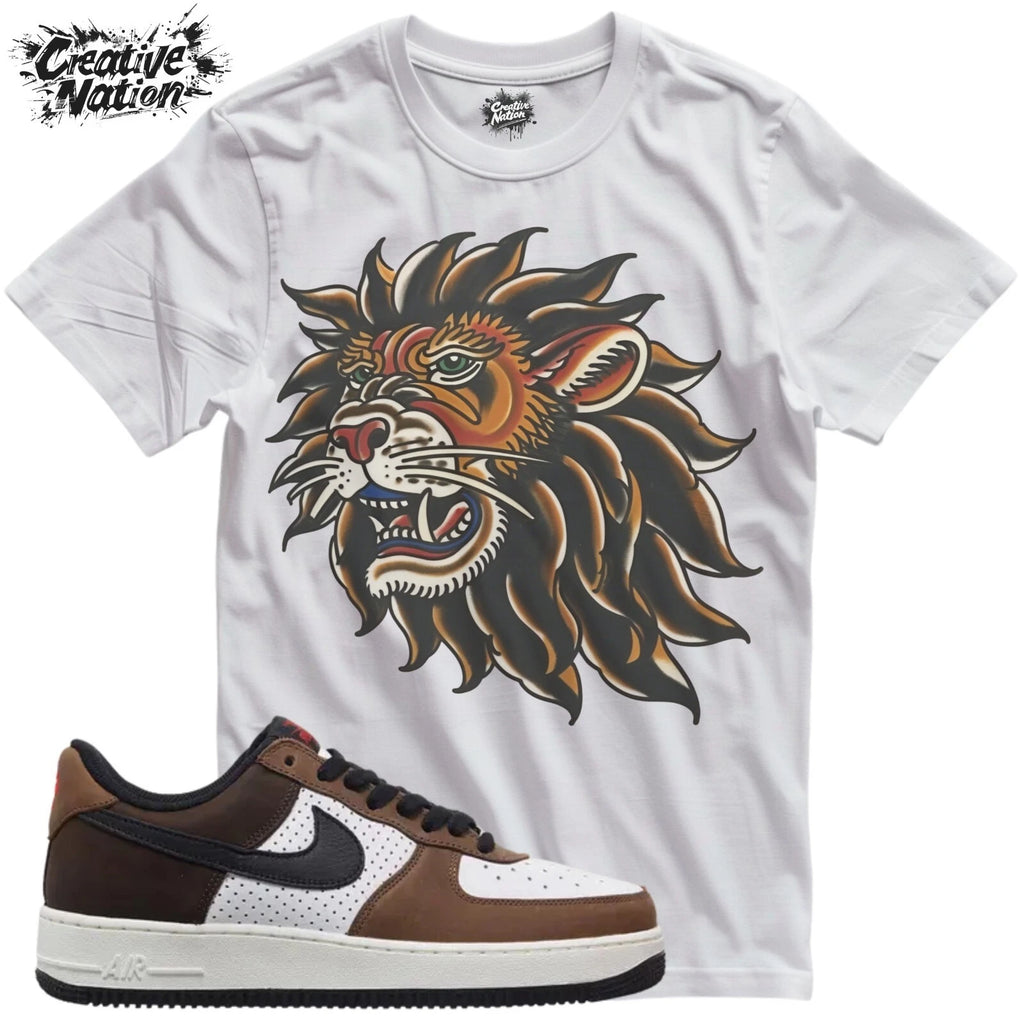 Shirt To Match Unisex Tee Sneaker Shirt Lion Shirt Gift