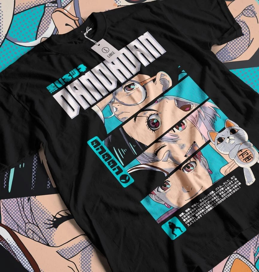 Dandadan okarun momo turbo T-shirt Cosplay Momo Anime Gift Exclusive Shirt All S