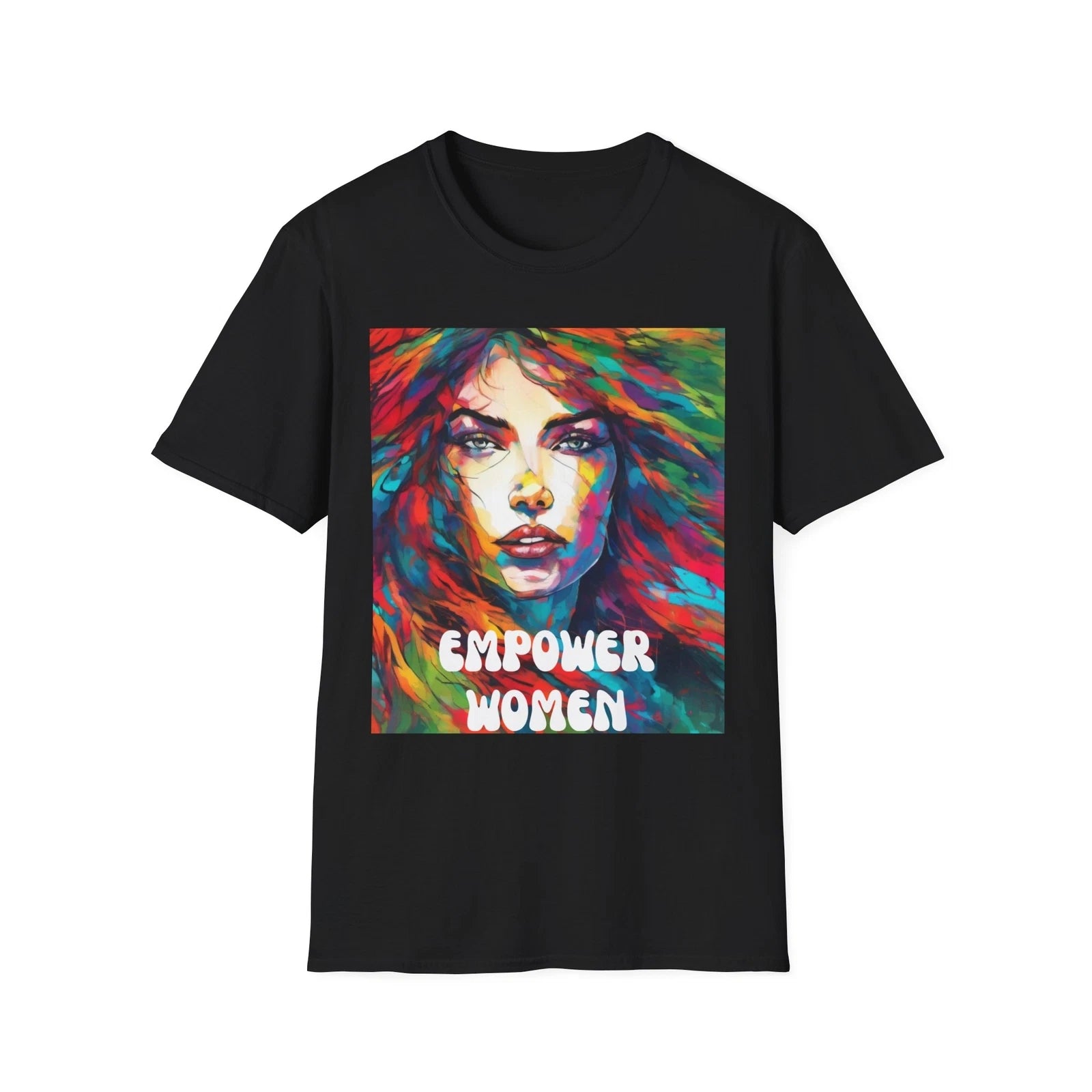 Empower Women T-Shirt, Motivational Tee, Gift for Her, Feminist Apparel, Artsy