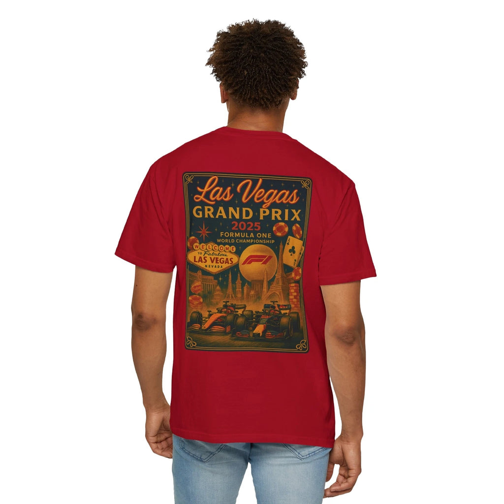 Las Vegas Grand Prix 2025 T-Shirt - Unisex Gift - F1 Fan Apparel - Retro Design
