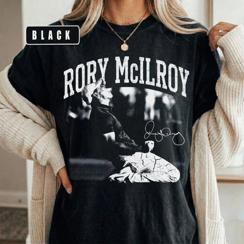 Rory McIlroy Vintage 90s Styles T-Shirt, Golf Fan gift