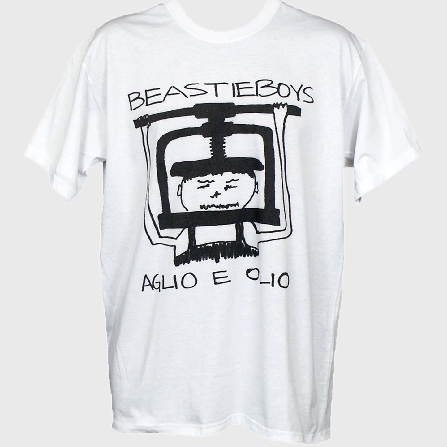 Beastie Boys Hip Hop Punk Rock Short Sleeve White Unisex T-shirt S-3XL