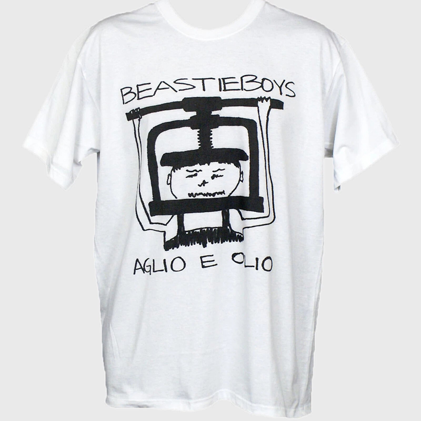 Beastie Boys Hip Hop Punk Rock Short Sleeve White Unisex T-shirt S-3XL