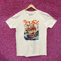 Great Ramen of Kanagawa Kaiju Ramen Threadless Pop Art Tee L