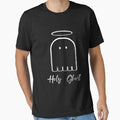 Holy Ghost � Minimalist Christian Halloween Design  Made Australia T-Shirt S-2XL