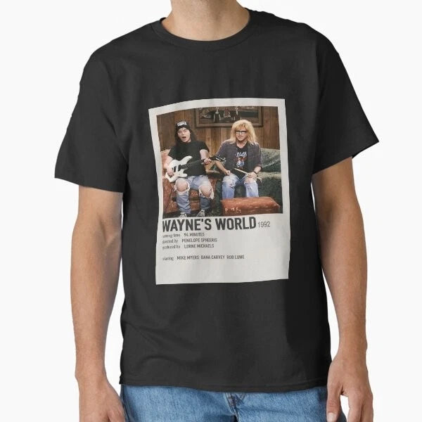 The Lazy Way To Wayne's World Classic T-Shirt Made in USA/AUS T-Shirt S-2XL