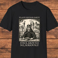 Vlad the Impaler Shirt, Gothic Medieval T-Shirt, Dark Humor Tee, Vampire Art