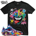 Shirt To Match Air Zoom GT Cut 3 Jewell Loyd Paint Unisex Tee Psychedelic Shirt