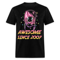 Cute Kawaii Anime Lovers Birthday Gift shirt Awesome since 2007 T-Shirt S-6XL