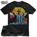 Shirt To Match Gamma Blue Unisex Tee Sneaker Shirt Christian Shirt
