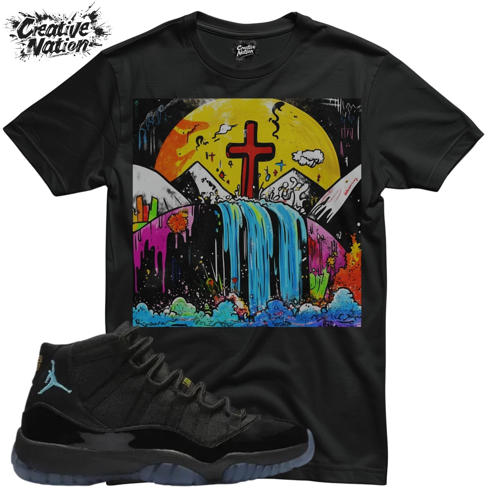 Shirt To Match Gamma Blue Unisex Tee Sneaker Shirt Christian Shirt