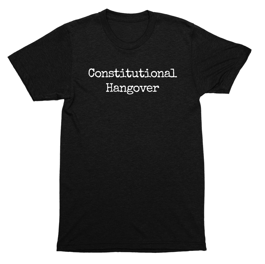 Constitutional hangover political satire democracy humor government statement qu