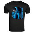 Astronaut Drinking Coffee In Space Graphic T-Shirt
