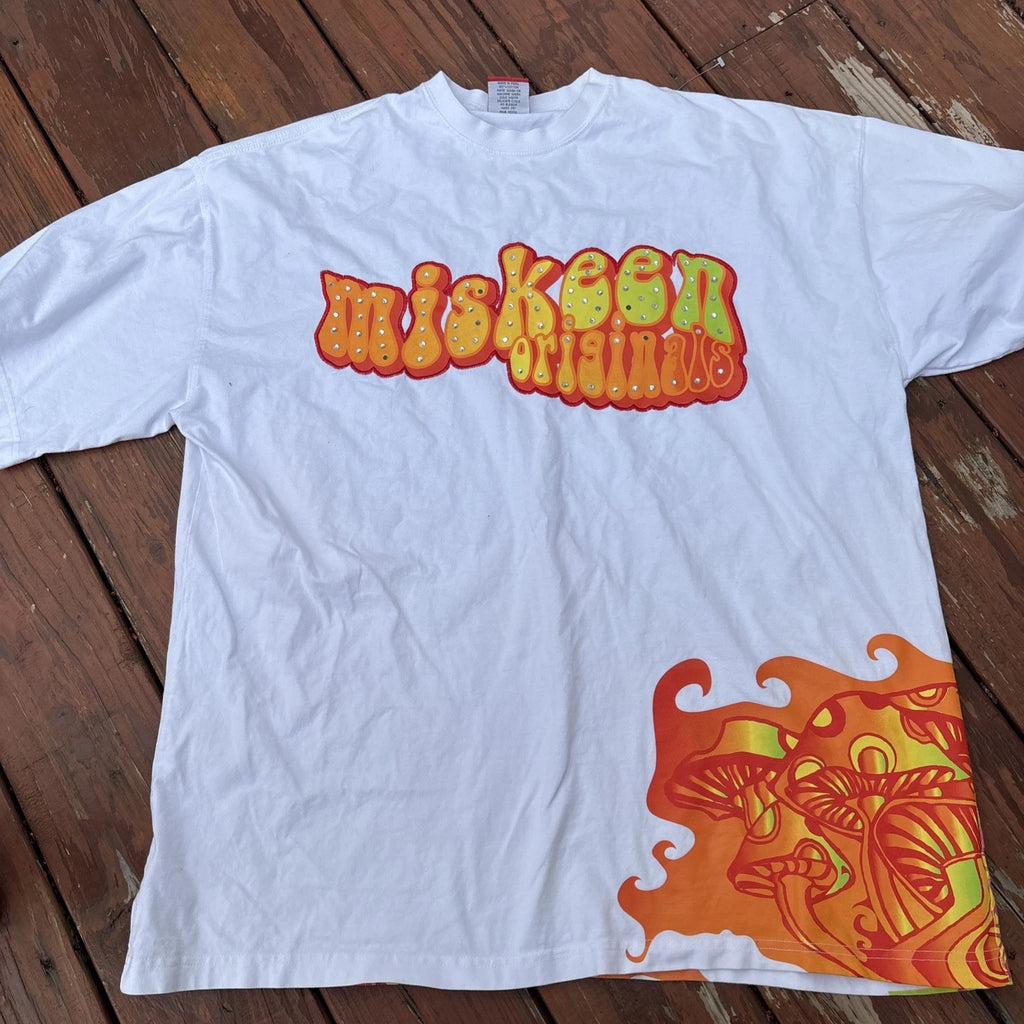 VTG Y2K Miskeen Originals Hip Hop Fashion Street Wear T Shirt 2XL XXL Nice