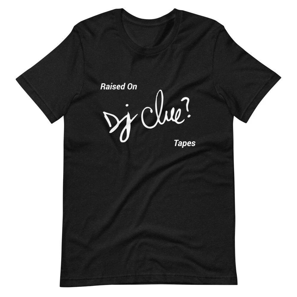 90s Dj Clue Tapes. 90s hip hop. Djs  Short-sleeve unisex t-shirt