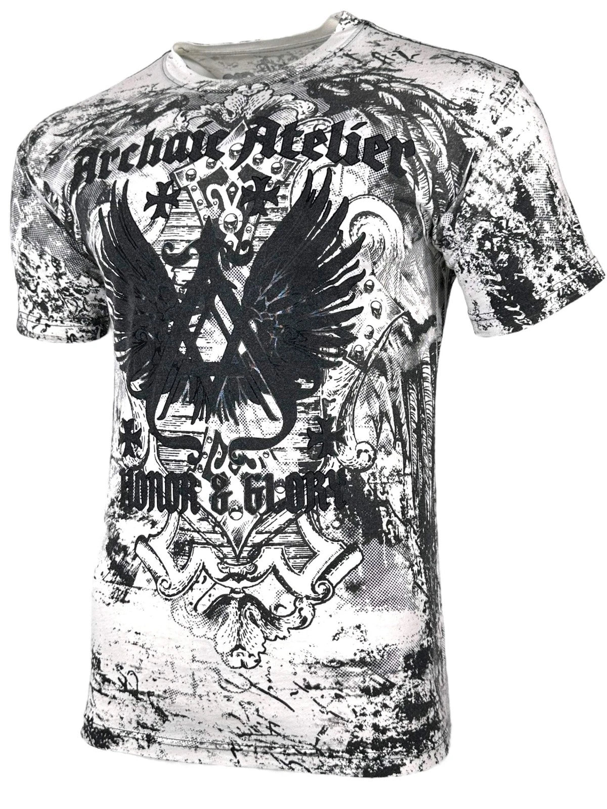 Archaic By Affliction Men's T-shirt Achilles