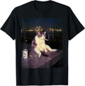 Cigarette Kitten Funny Smoking Cat Meme Stupid T-Shirt