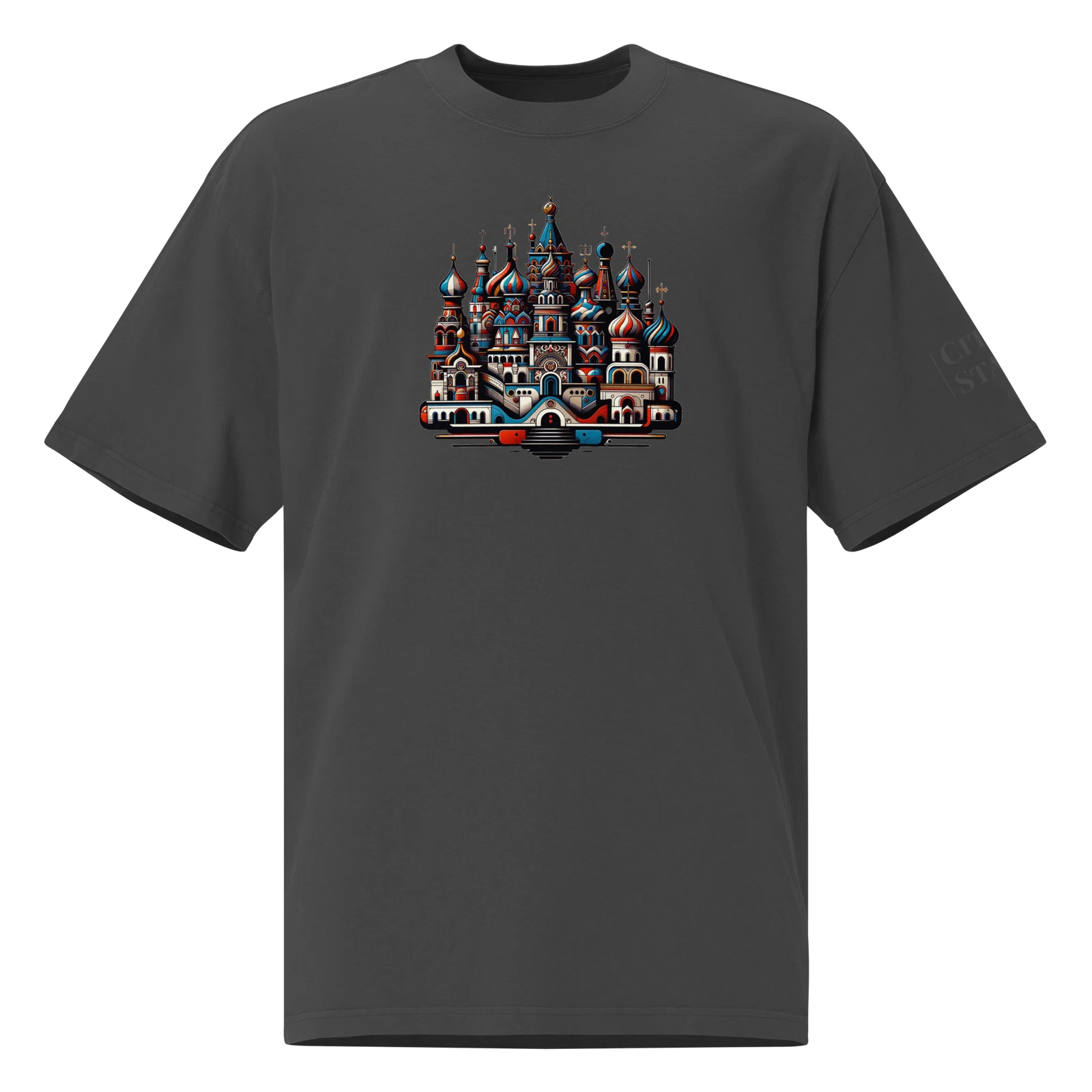 Oversized faded t-shirt (RUSIA)