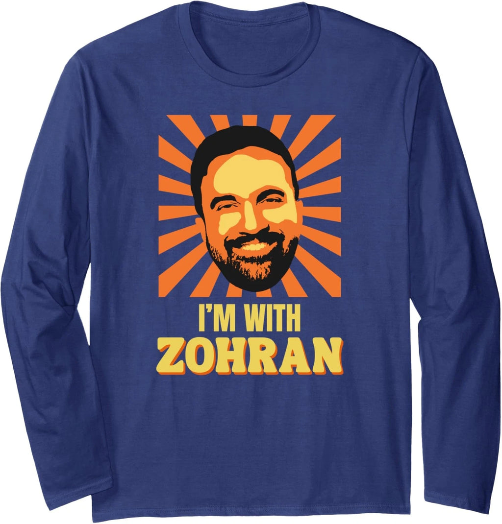 Zohran Mamdani For Mayor Funny Cool Trendy Long Sleeve T-Shirt