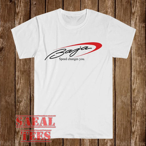 Baja Boats Men's White Size S-5XL