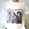 Agnostic Front Crucifix Punk Rock Hardcore Metal White Unisex T-shirt S-3XL