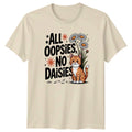 All Oopsies No Daisies T-Shirt Cute Cat Floral Animal Cat Lover Gift