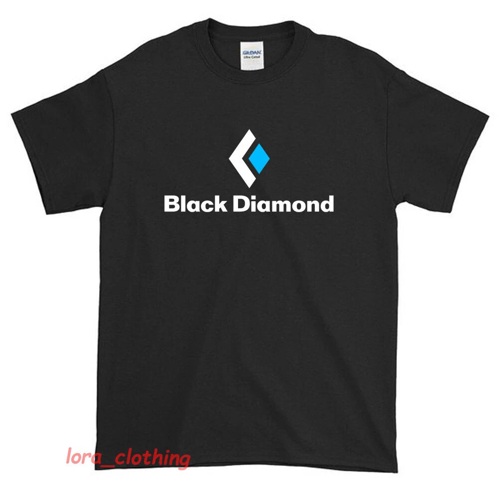 New Black Diamond Logo American Funny T Shirt USA size S -XXL