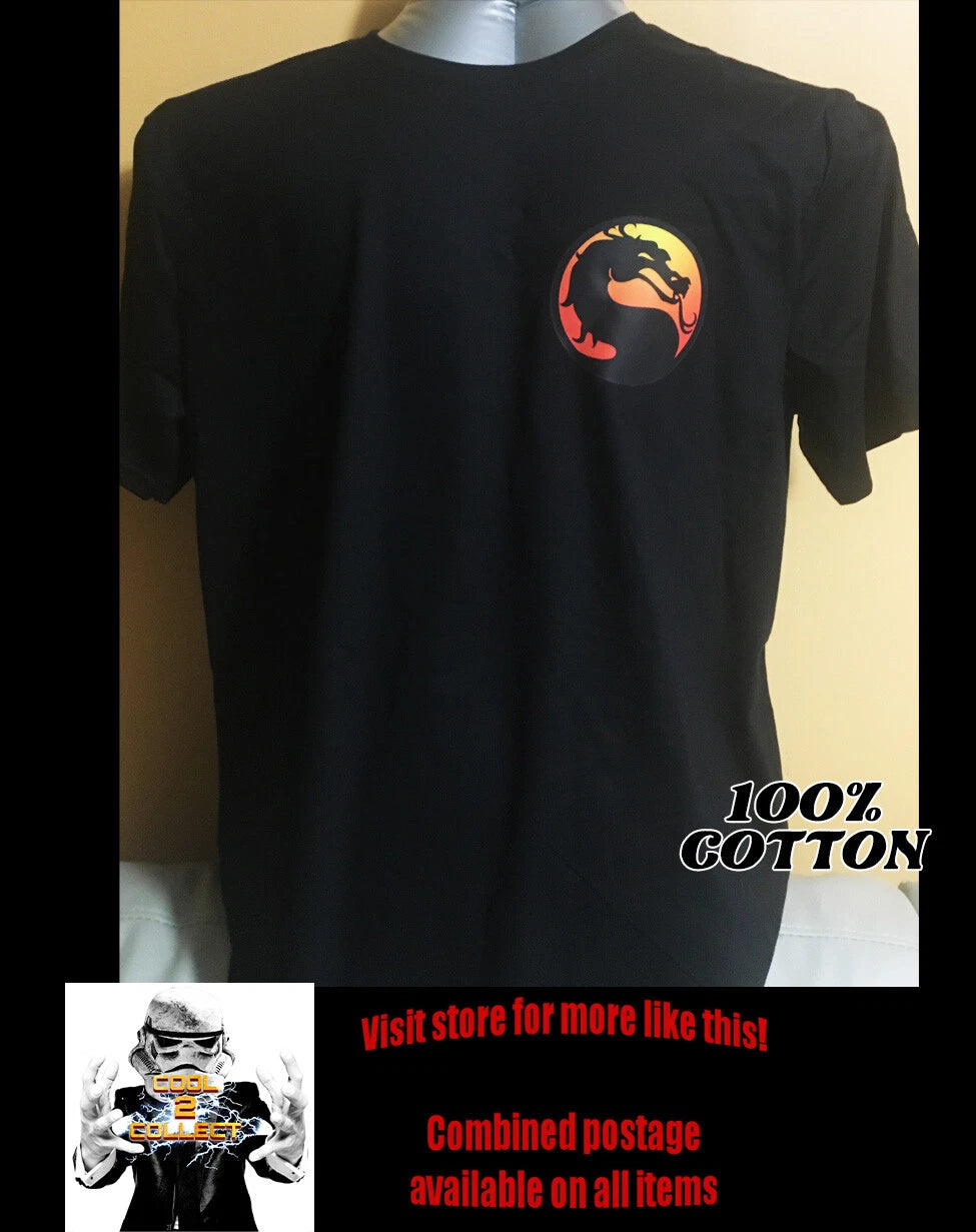 Cool Retro Movie Shirt - Mortal Kombat - Gaming