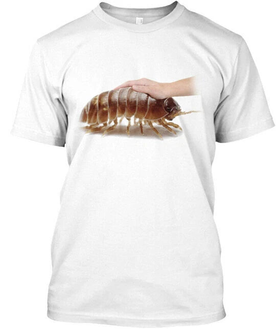 Petting Isopod Meme T-Shirt Made in the USA Size S to 5XL