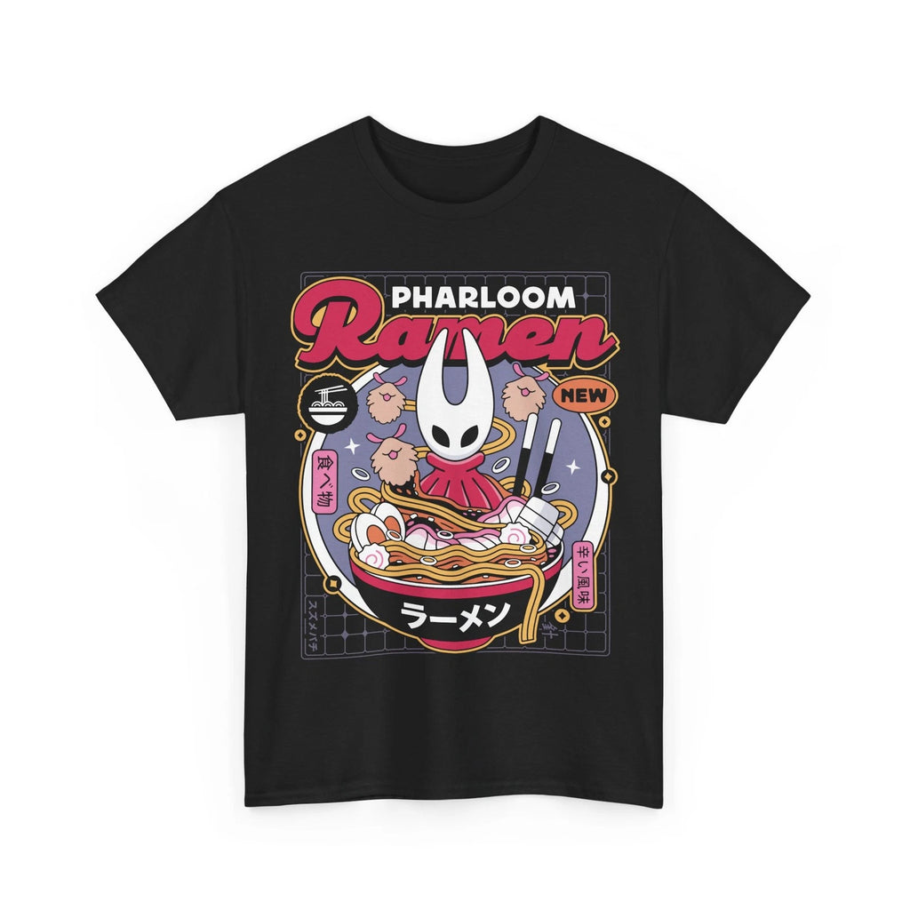 Pharloom Ramen Aesthetic Unisex T-Shirt. Hollow Knight Silksong Video Game.