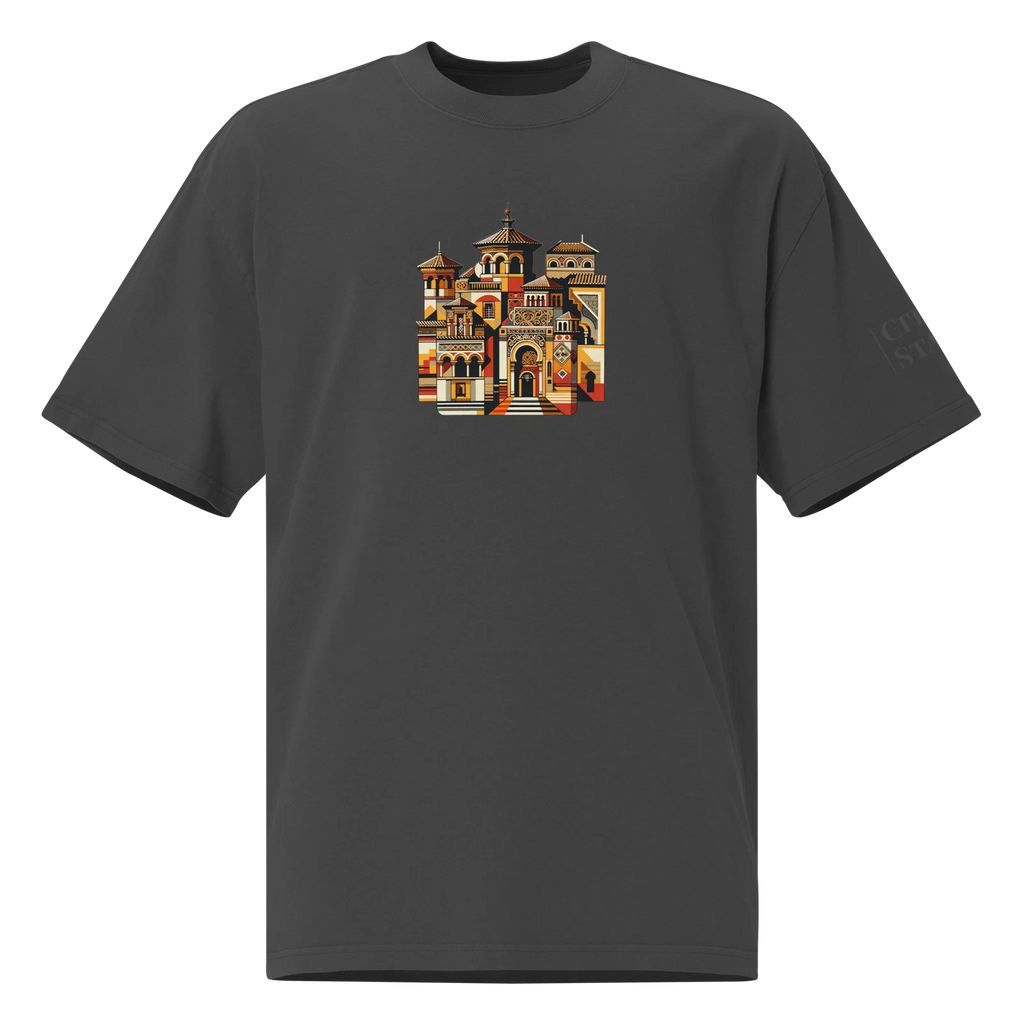 Oversized faded t-shirt (SPAIN)