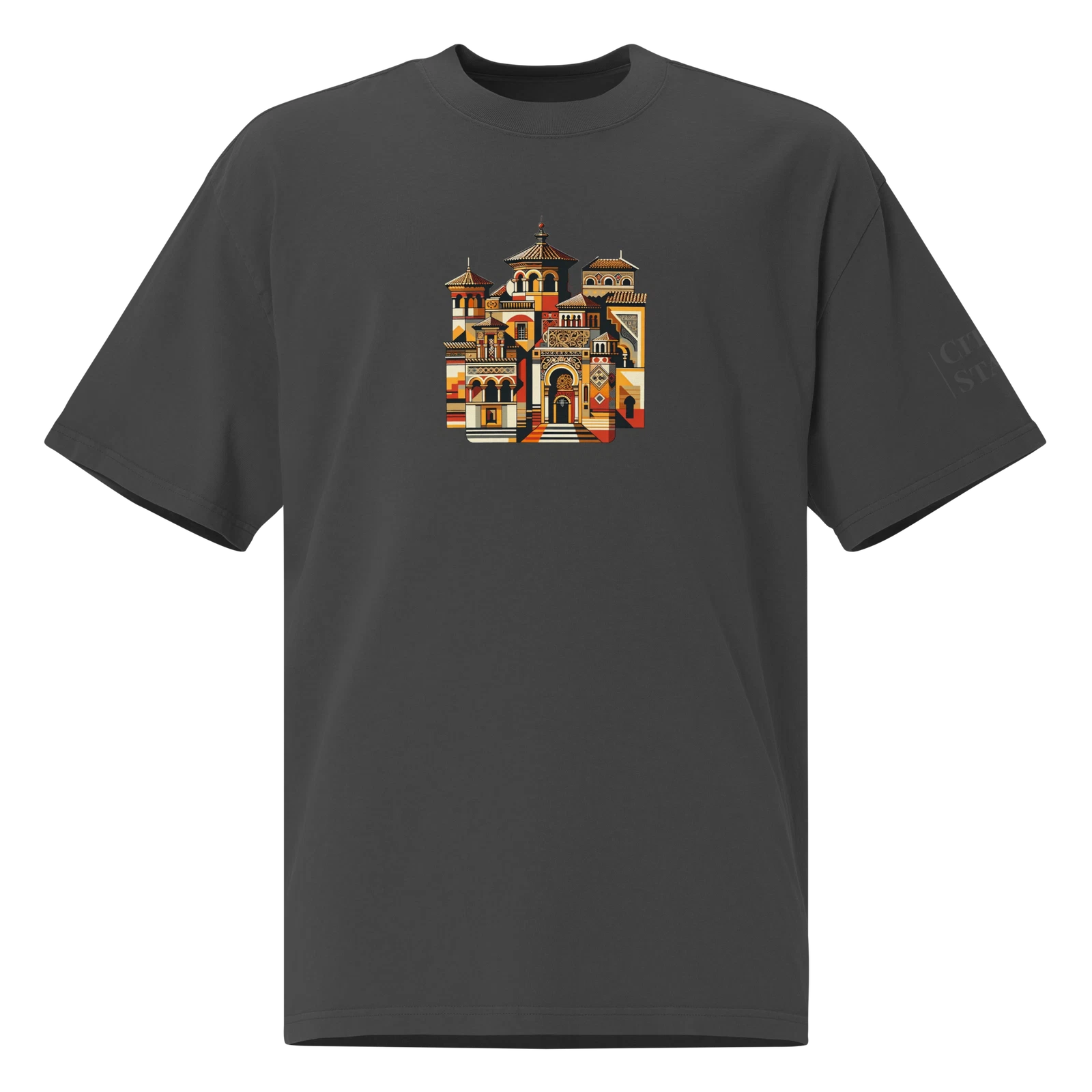Oversized faded t-shirt (SPAIN)