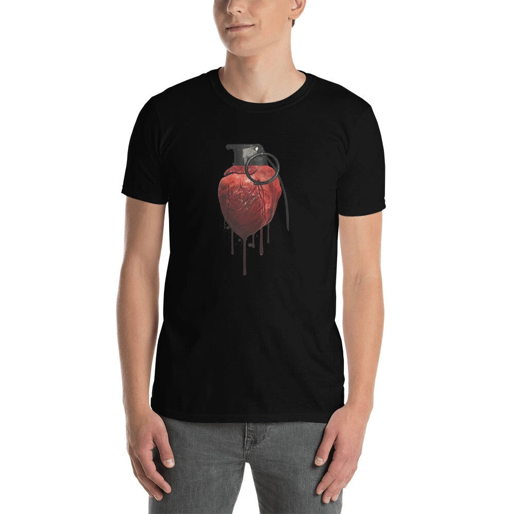 GRANADA HEART TRENDY AWESOME GRAPHIC Short-Sleeve Unisex T-Shirt