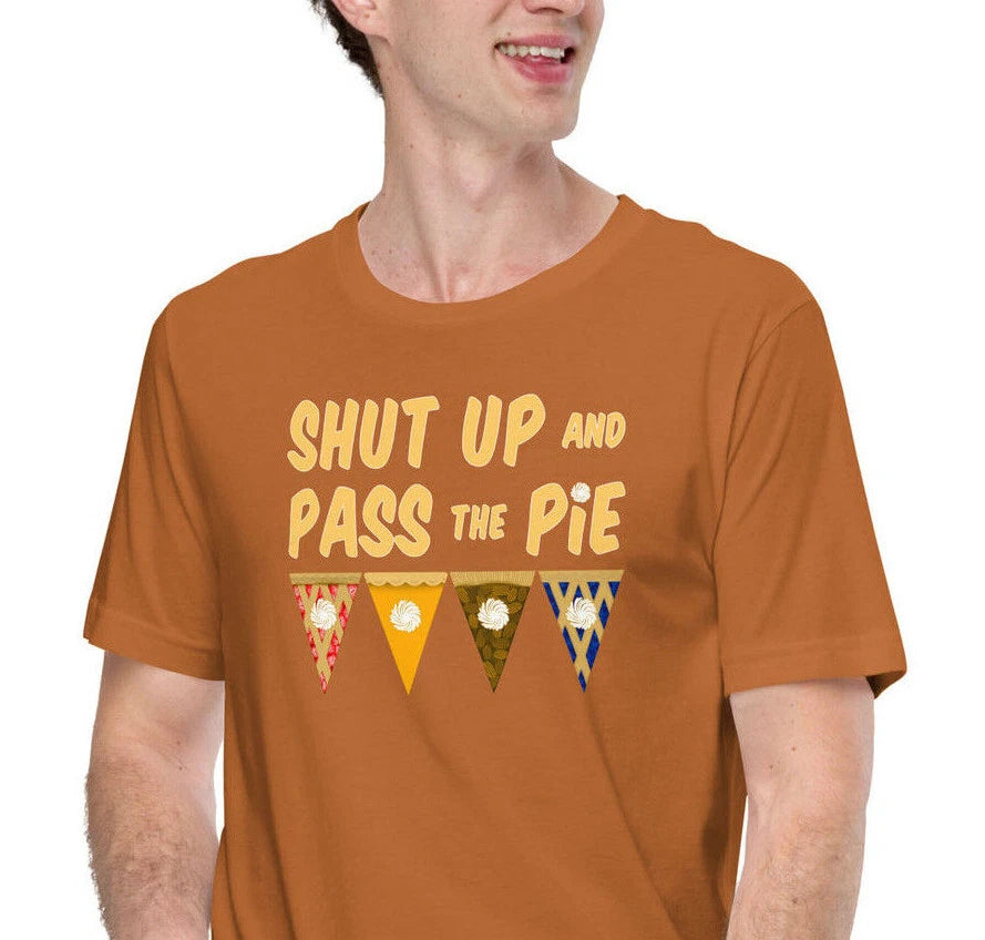 Funny Thanksgiving Shirt, pie tshirt, sarcastic shirt, fall shirt adult, autumn