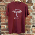 Vintage 80s 90s Church's Cafe Waterbury CT Drunk Bar T Shirt L/XL Streetwear