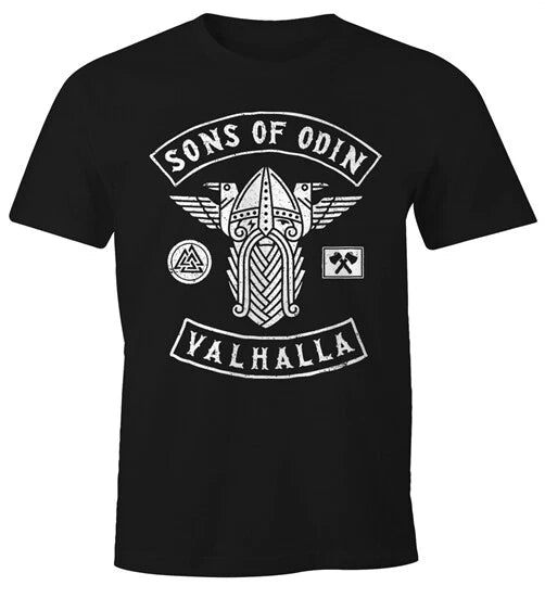 Men's T-Shirt Sons of Odin Valhalla Vikings Vikings Fan Shirt Moonworks®