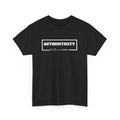 AUTHENTICITY Unisex Graphic Shirt, Minimalist Clothing, Emotional Awareness Tee