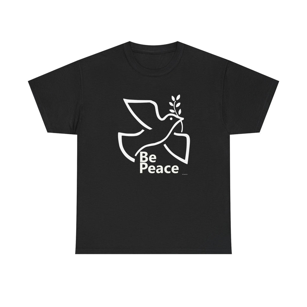 Be Peace Unisex Heavy Cotton Tee - Stylish & Comfortable Statement T-Shirt