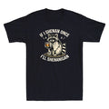 Raccoon If I Shenan Once I'll Shenanigan Funny Meme Quote Vintage Men's T-Shirt