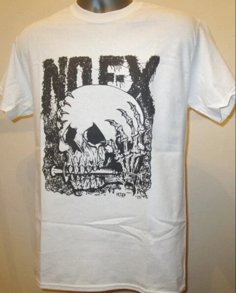 NOFX Punk Rock Music T Shirt S&M Airlines Ribbed Fugazi Rancid Bad religion W327
