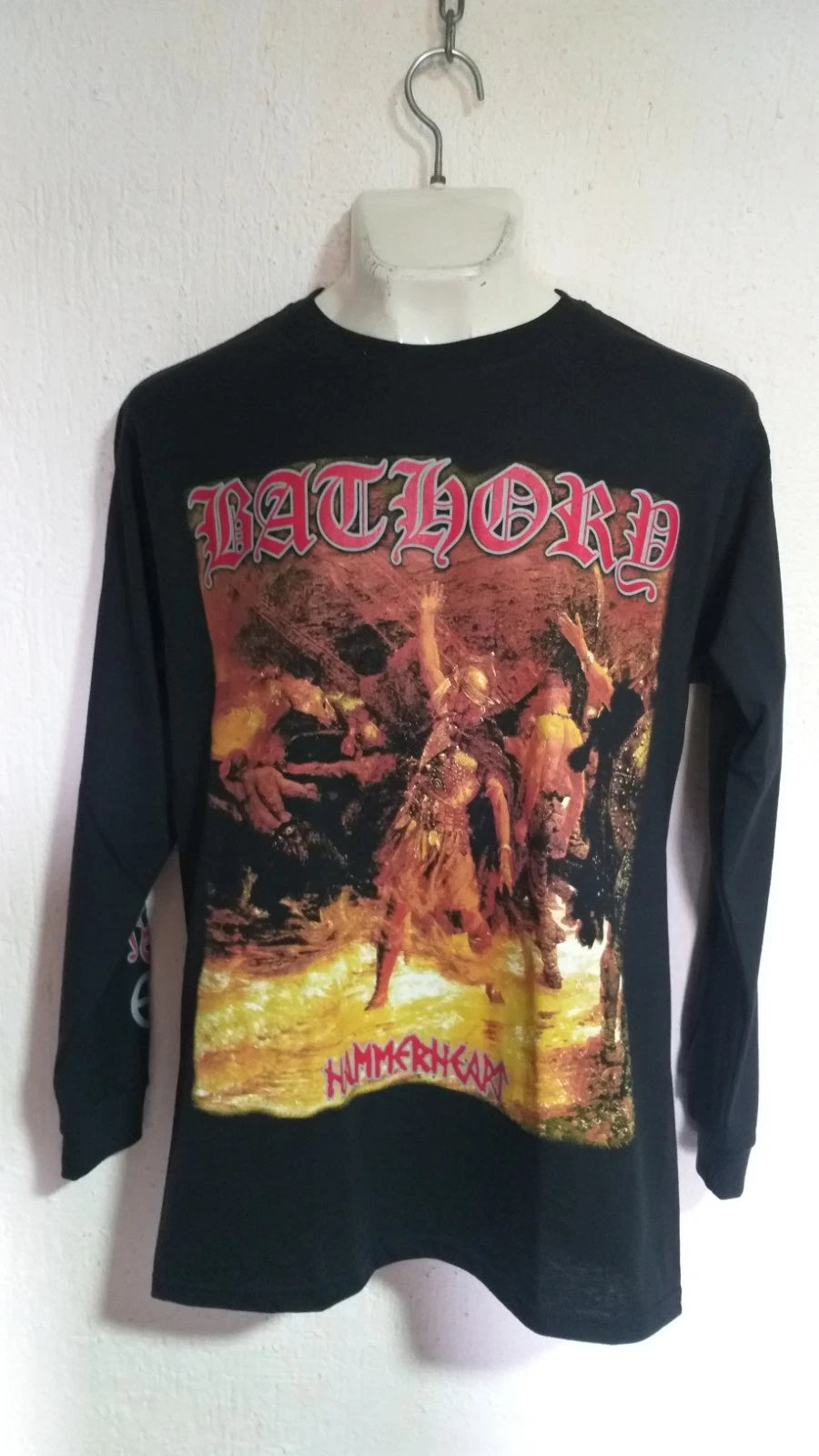 Bathory hammerheart long sleeve shirt viking metal venom celtic frost mercyful