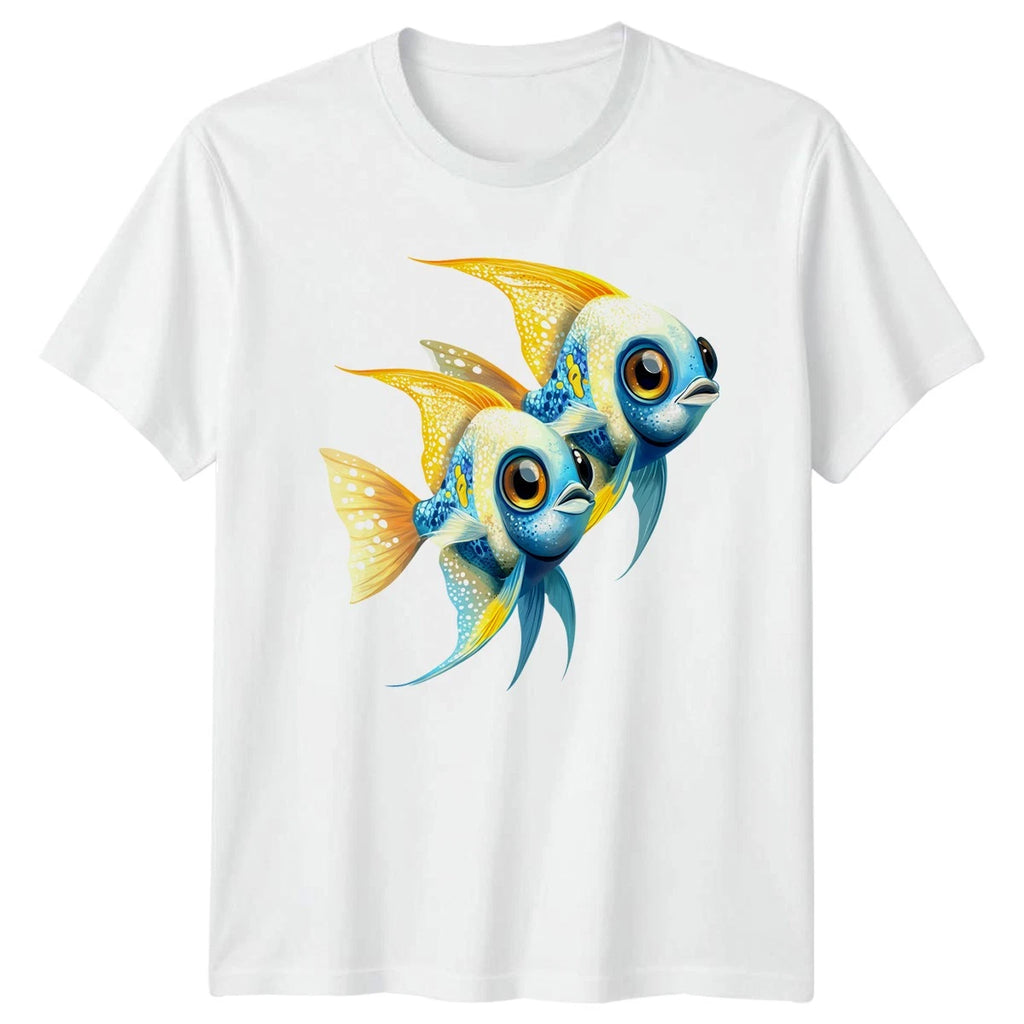Cute Fish T-Shirt Tropical Ocean Wildlife Gift For Him And Her