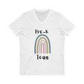 Boho Rainbow Pre-K Team V-Neck Tee