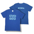 Vintage Keith Haring Pop Art Double-Sided Blue Uniqlo T-Shirt Size L