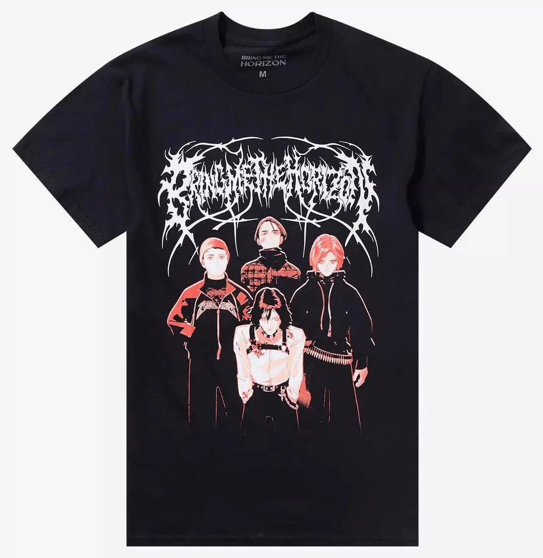 Bring Me The Horizon Anime Members  Tee Shirt New