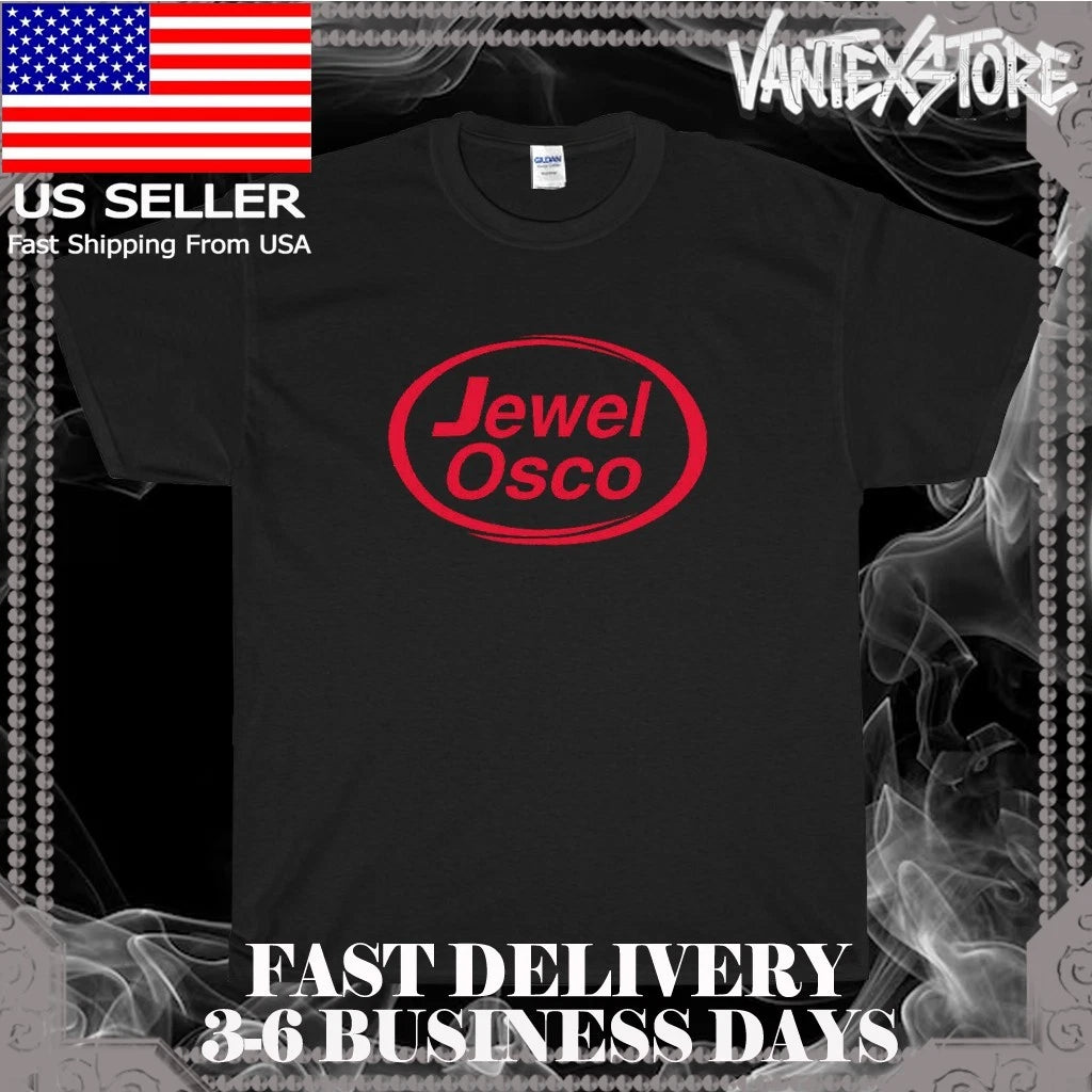 NEW SHIRT JEWEL OSCO GROCERY LOGO MEN'S T-SHIRT FUNNY AMERICAN USA SIZE S-5XL