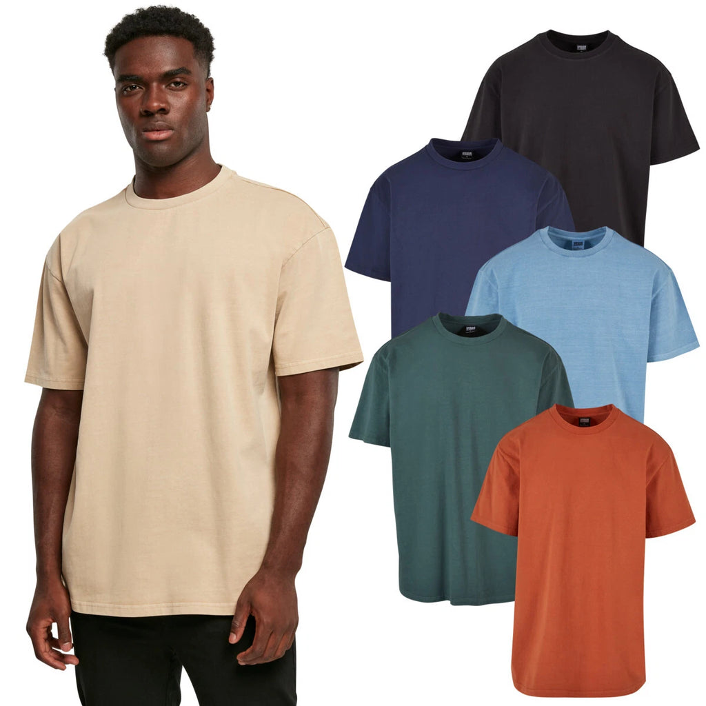Urban Classics Heavy Oversized Garment Dye Tee Men