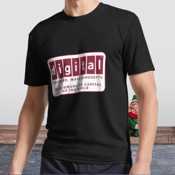 New Shirt Digital Equipment Corporation Active  Logo T-Shirt Funny Size S to 5XL