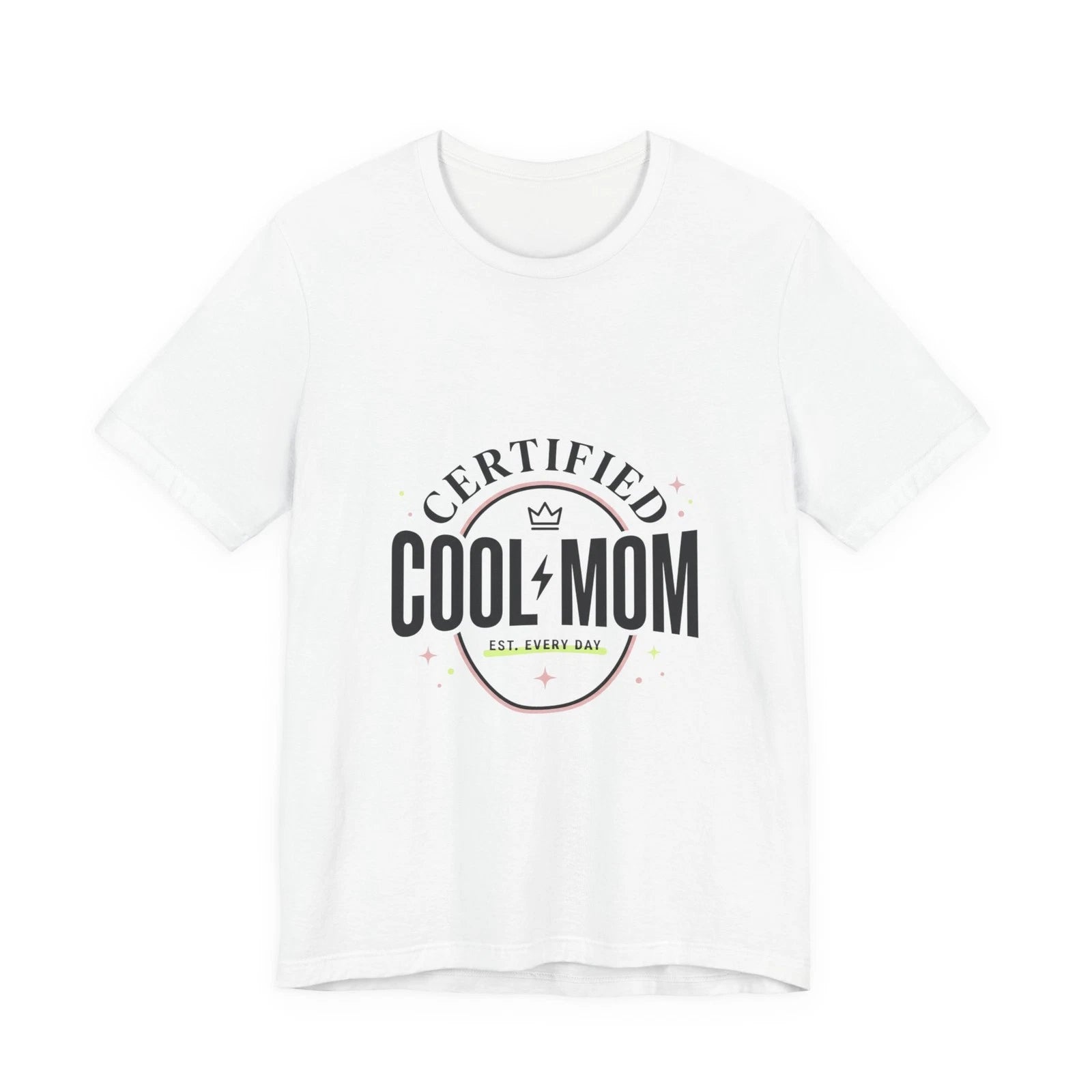 Certified Cool Mom T-Shirt | minimalist mom shirt, streetwear mom