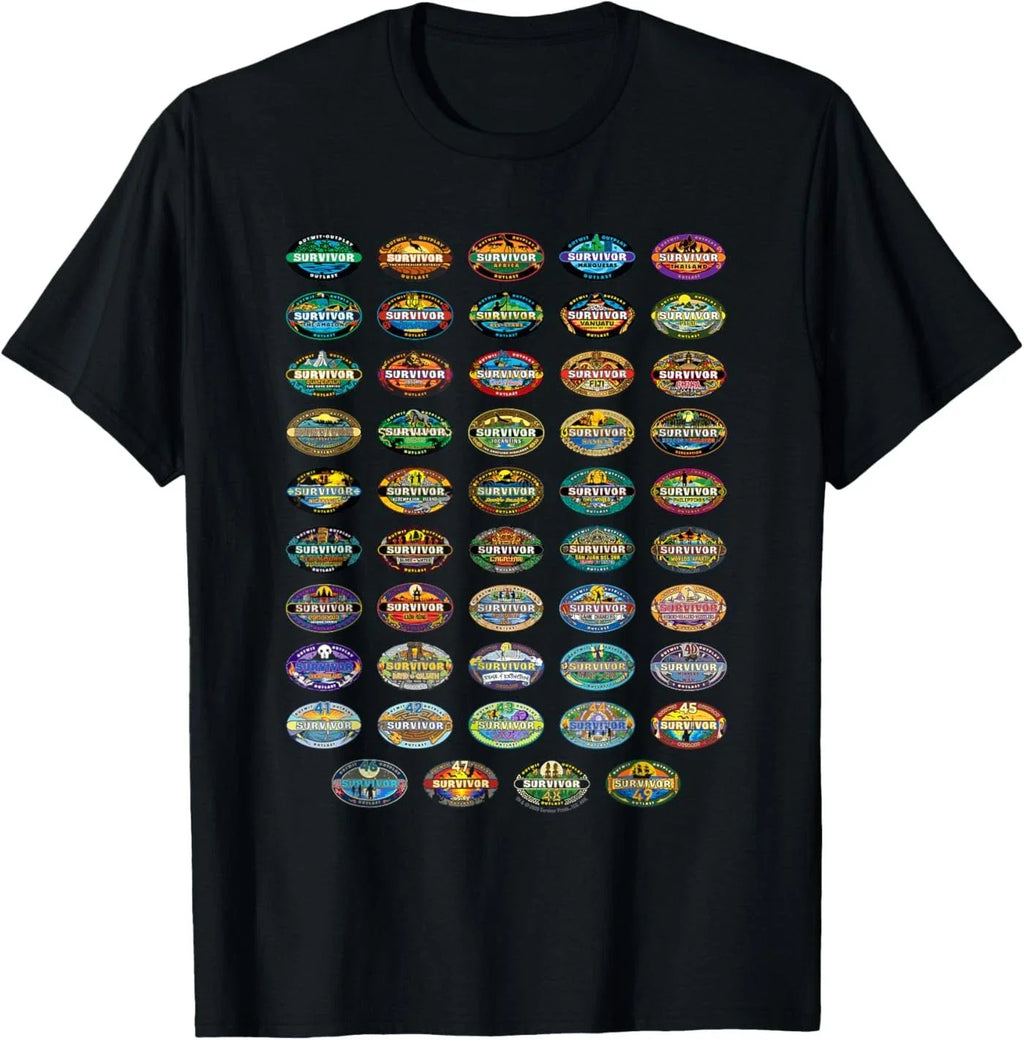 Survivor 50 Seasons of Survivor Unisex T-Shirt